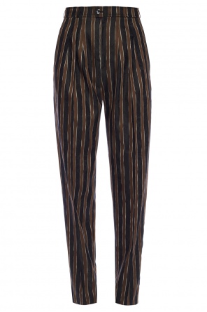 Narrow leg pleat-front trousers, zdjęcie 1 Narrow leg pleat-front trousers od Golden Goose